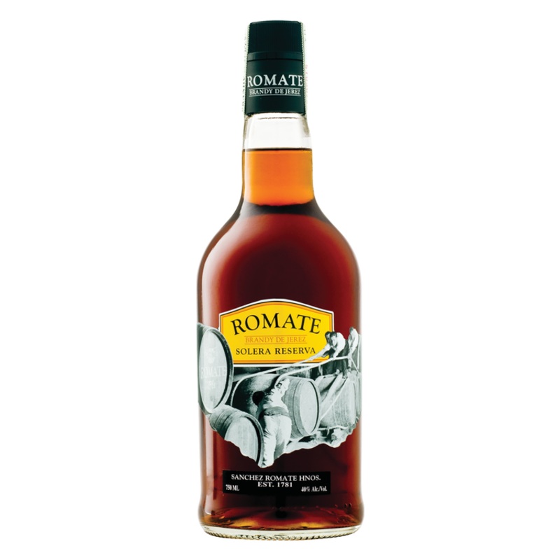 ROMATE BRANDY DE JEREZ SOLERA RESERVA 80 750ML 750ML