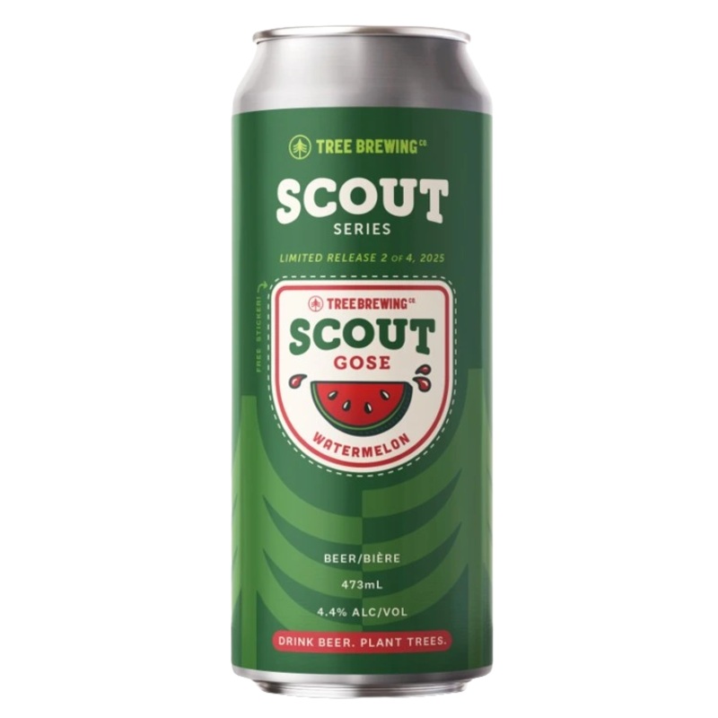 TREE BREW SCOUT SERIES WATERMELON GOSE 473ML CAN @ Kelowna [1056549] 473 ml