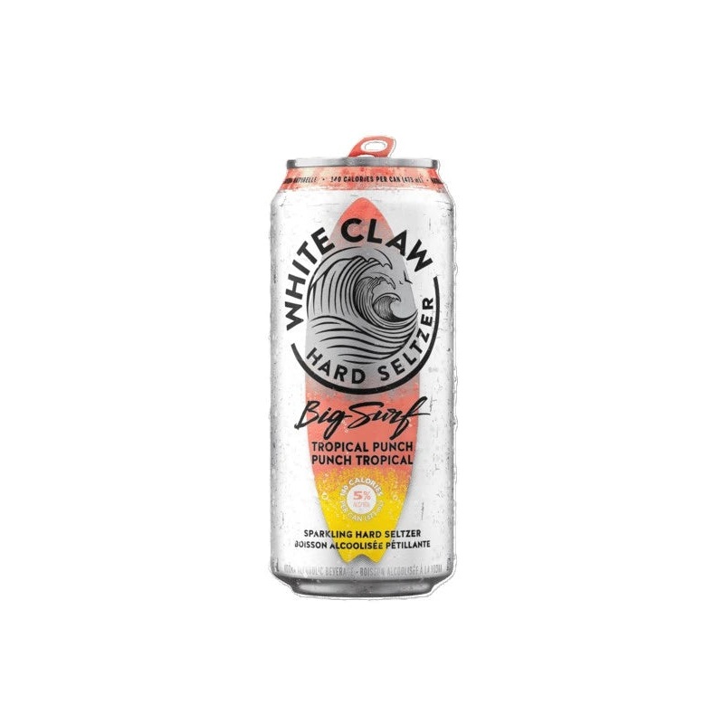 WHITE CLAW HARD SELTZER BIG SURF TROPICAL PUNCH 473ML CAN @ Emerald Hills [1056596] 473 ml