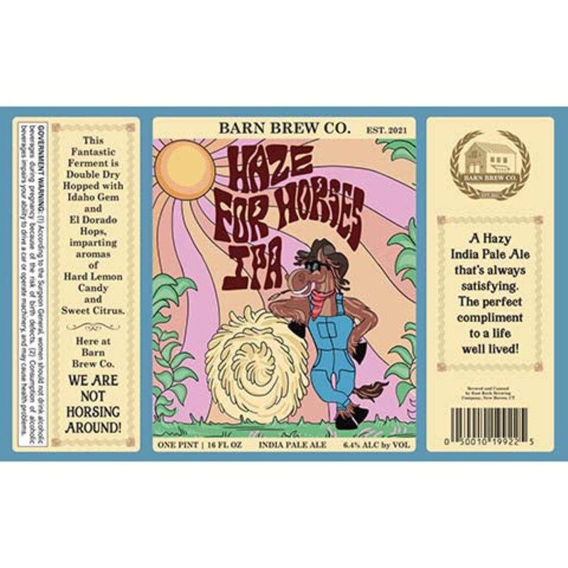 East Rock Haze for the Horses IPA 16OZ SINGLE CAN