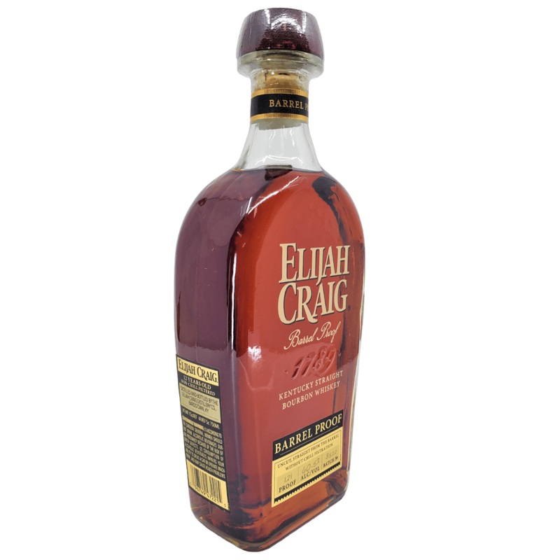 Elijah Craig 12 Year Old Barrel Proof Batch #B522 Kentucky Straight Bourbon Whiskey 750ML BTL