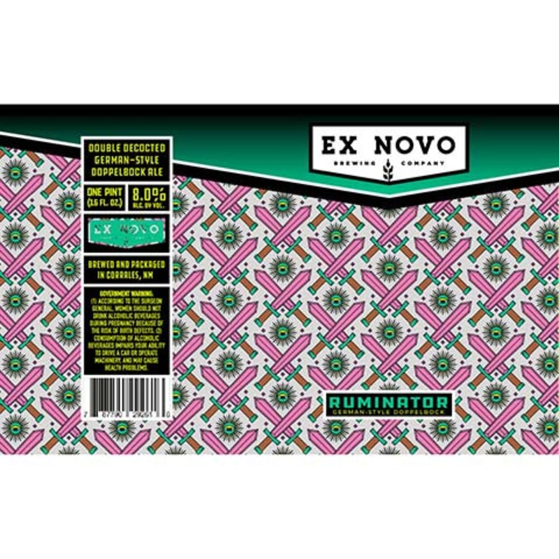 Ex Novo Ruminator Doppelbock 16OZ SINGLE CAN