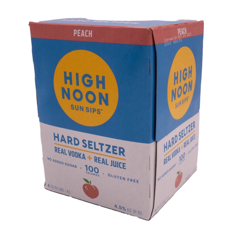HIGH NOON PEACH 4 PACK