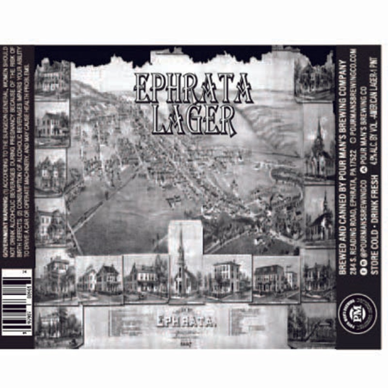Pour Man’s Ephrata Lager 16OZ SINGLE CAN