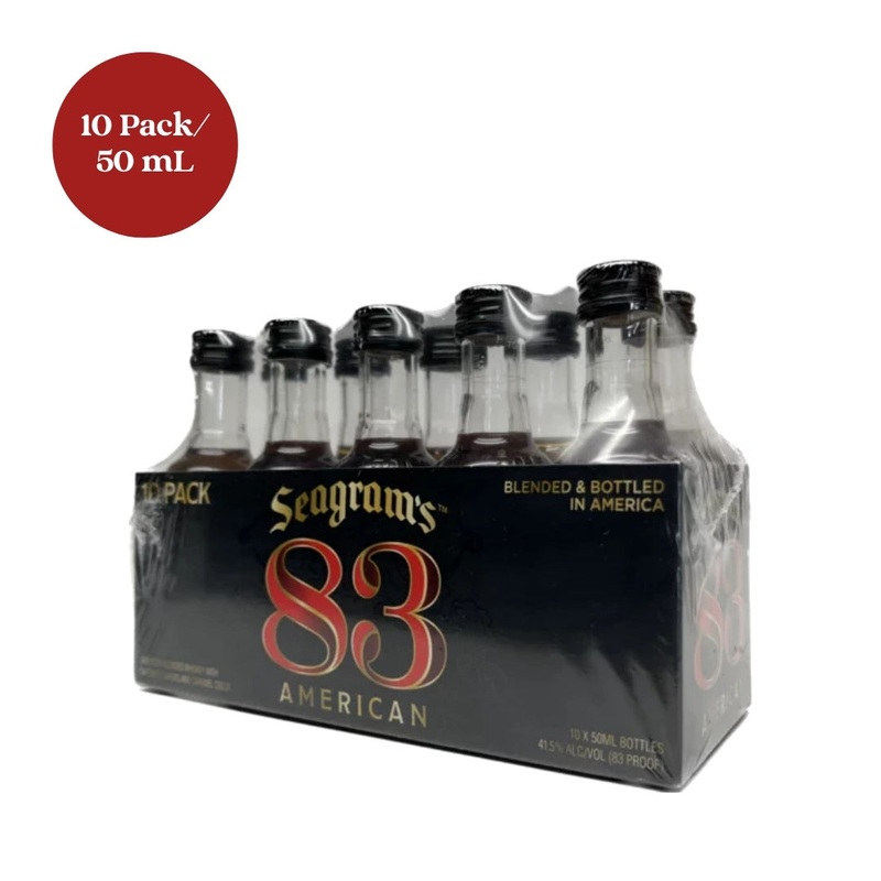 Seagram’s Whiskey 10pk 50mL Shots