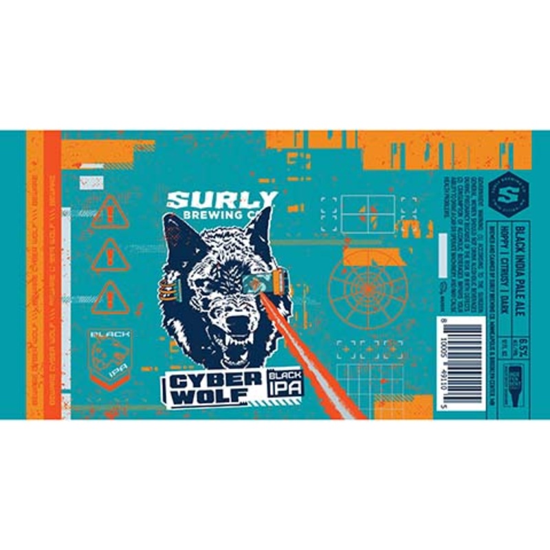 Surly Cyber Wolf Black IPA 12OZ SINGLE CAN