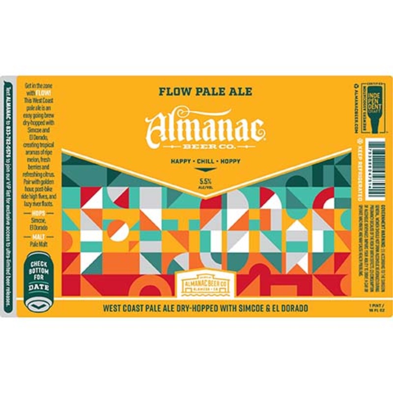Almanac Flow Pale Ale 16OZ SINGLE CAN