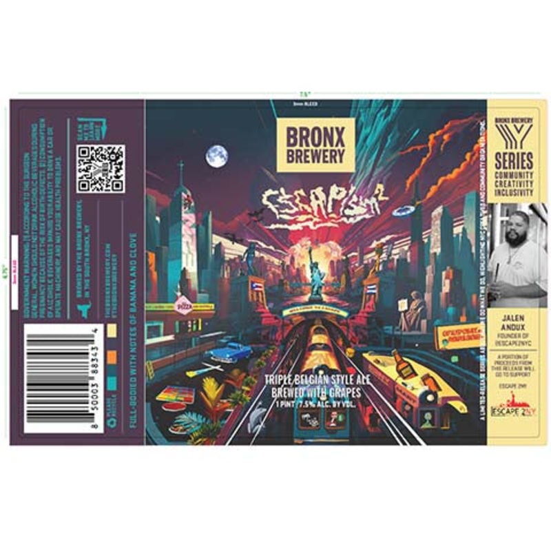 Bronx Escapism 2 Triple Belgian 16OZ SINGLE CAN