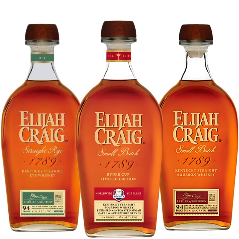 Elijah Craig 2025 Ryder Cup Bourbon & Rye Bundle