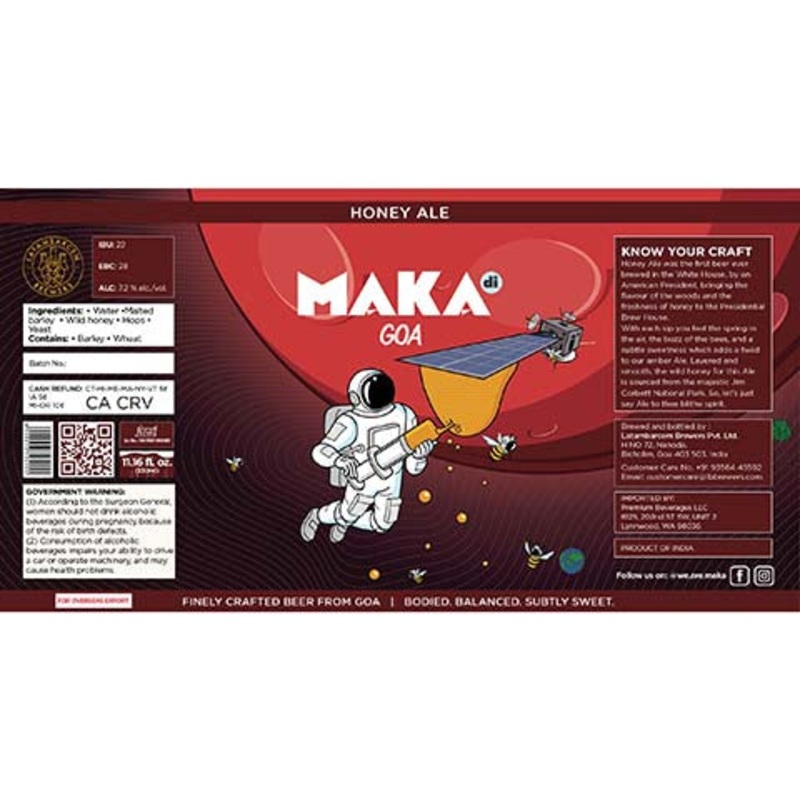 Latambarcem Maka Di Honey Ale 330ML BTL