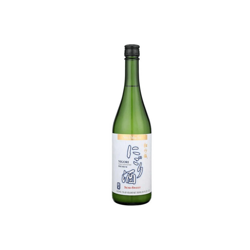 Sho Chiku Bai Nigori Junmai Premium Semi-Sweet Sake 750mL