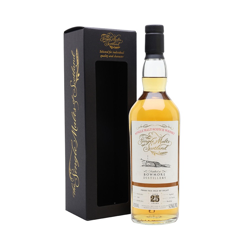The Single Malts of Scotland Bowmore 25 Year Old Cask #1367 Single Malt