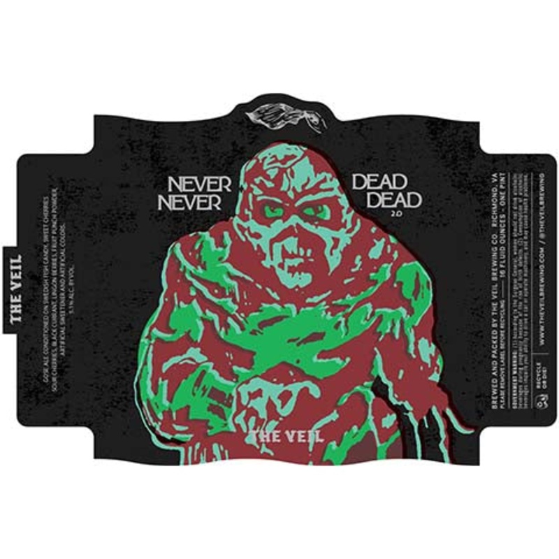 The Veil Never Never Dead Dead v 2.0 (Swedish Fish Edition) 16OZ SINGLE CAN