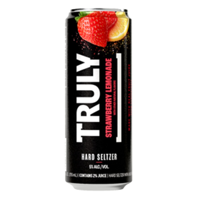 TRULY Hard Seltzer Strawberry Lemonade (24 – 12oz Cans, 6 Pack) 24 – 12oz Cans, 6 Pack