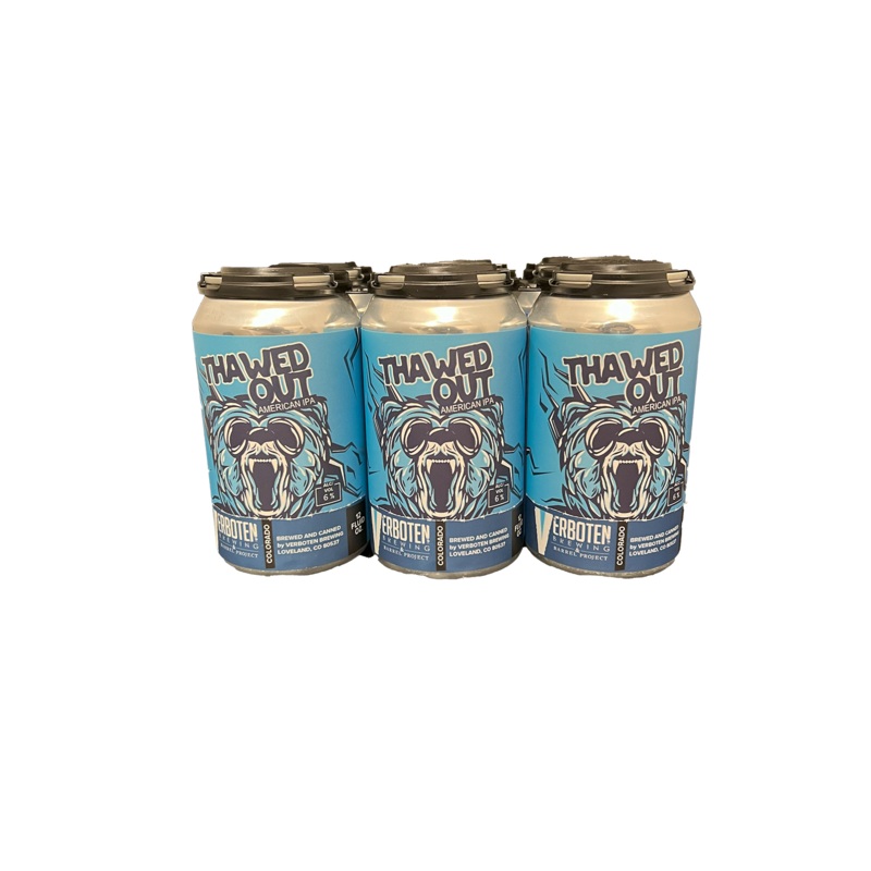 Verboten Thawed Out American IPA 6 Pack Cans