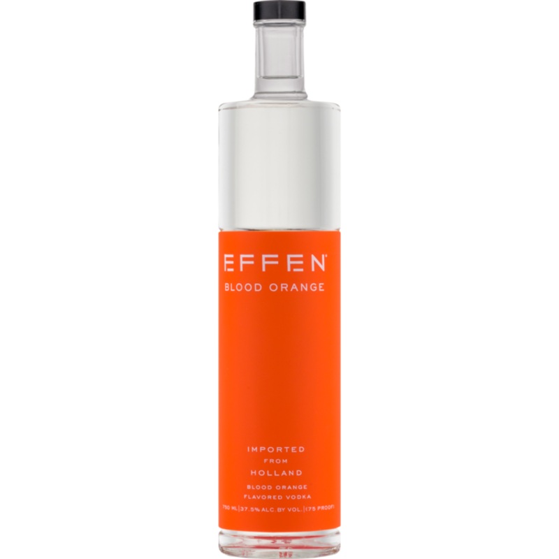 EFFEN BLOOD ORANGE FLAVORED VODKA 75 750ML 750ML
