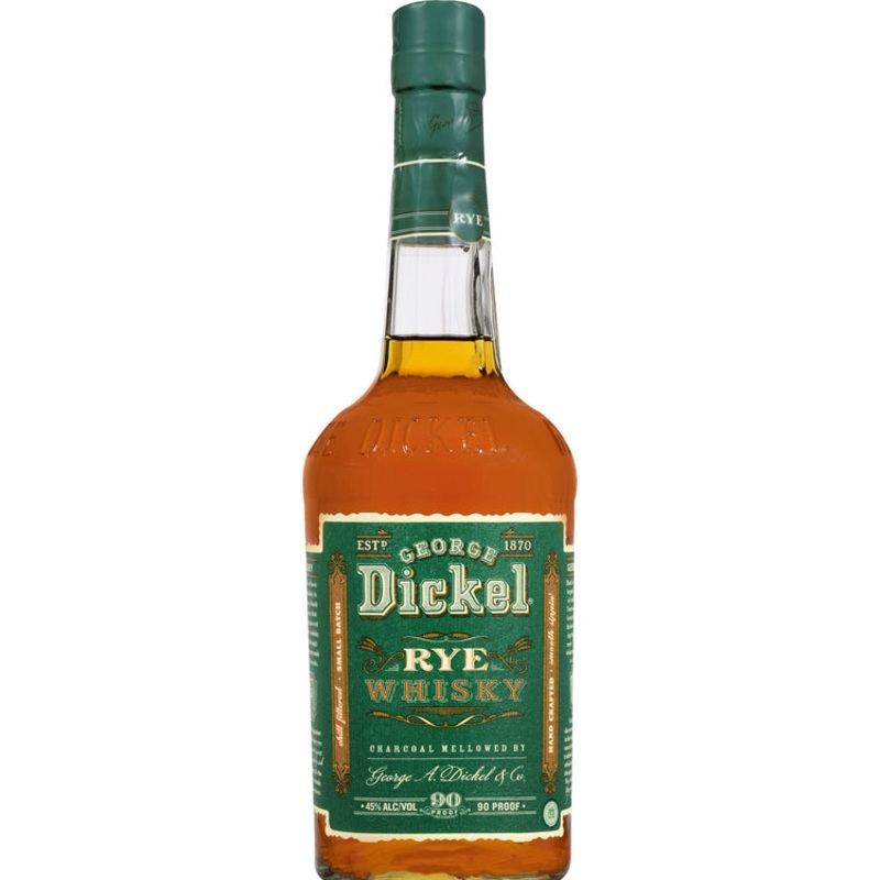GEORGE DICKEL RYE WHISKEY SMALL BATCH 90 750ML 750ML