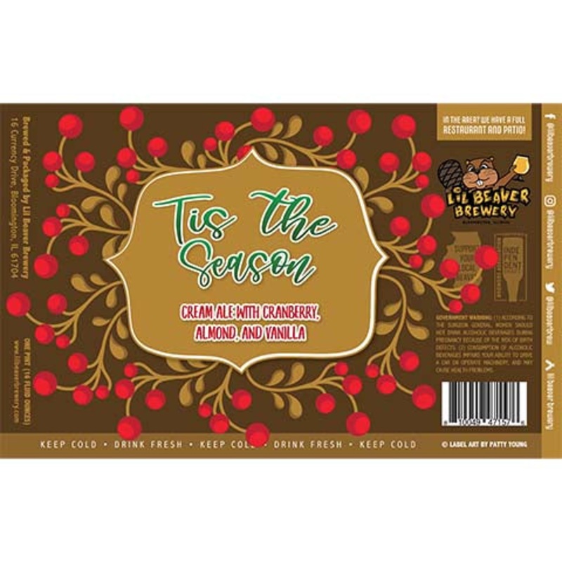 Lil Beaver Tis the Season Cream Ale 16OZ SINGLE CAN