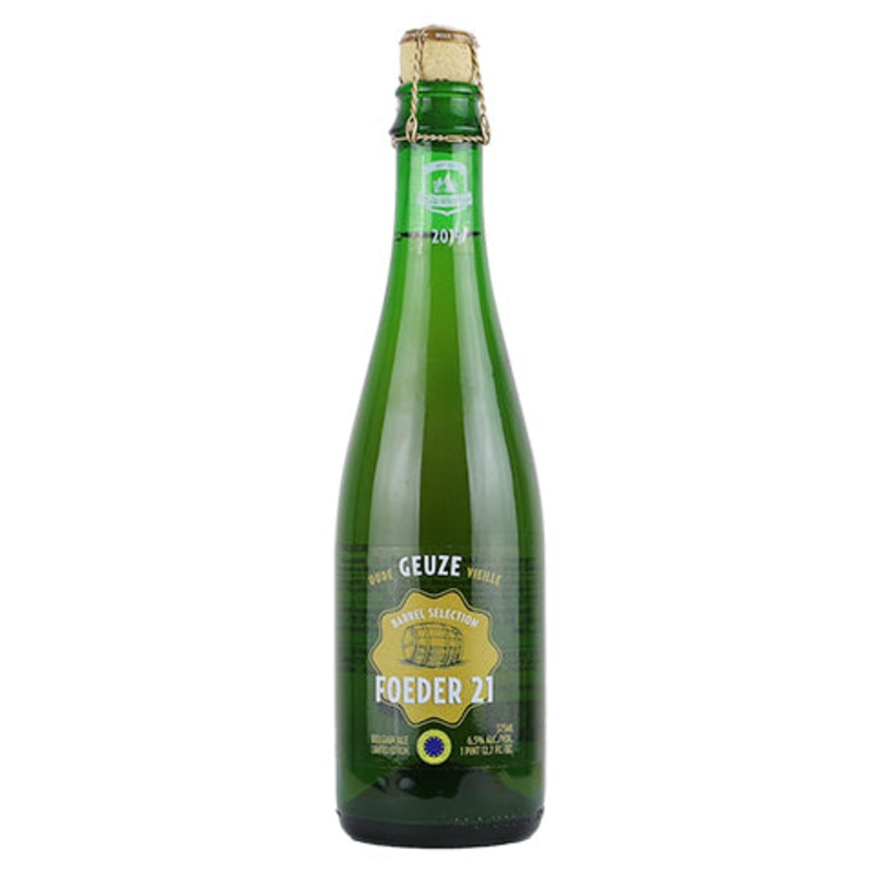 Oud Beersel Oude Geuze Vieille Barrel Selection Foeder 21 Belgian Ale (2019) 375ML BTL