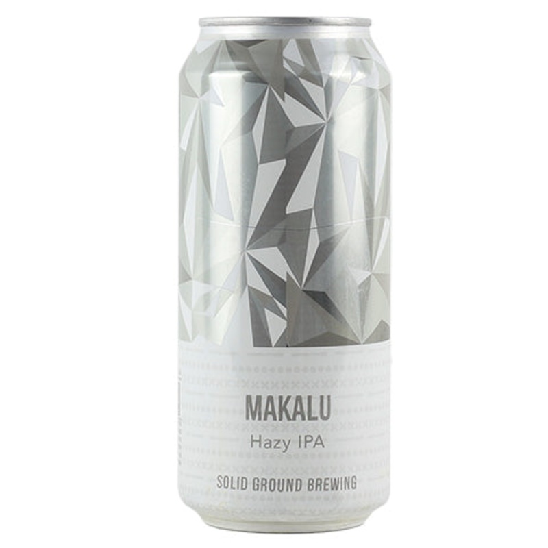 Solid Ground Makalu Hazy IPA 16OZ SINGLE CAN