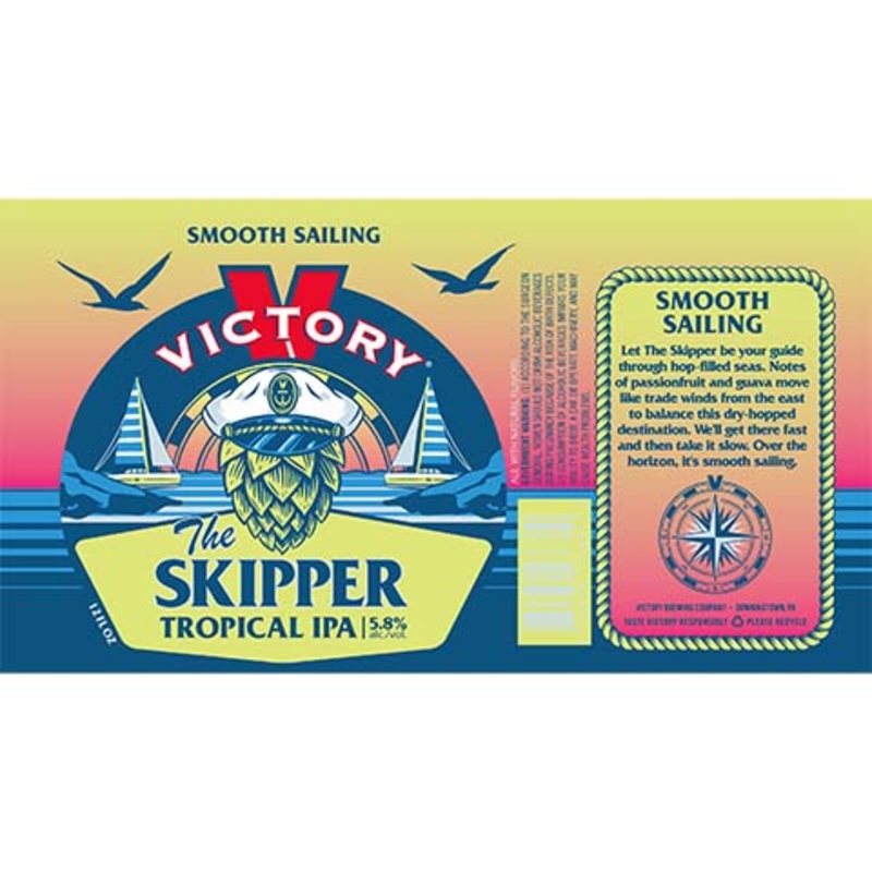 Victory The Skipper Tropical IPA 12OZ SINGLE CAN