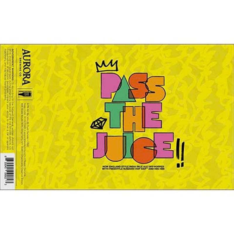 Aurora Pass The Juice IPA 16OZ SINGLE CAN
