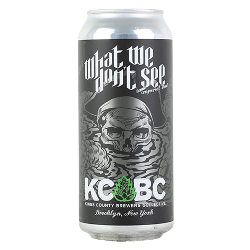 Kings County Brewers Collective What We Don’t See Imperial Stout 16OZ SINGLE CAN