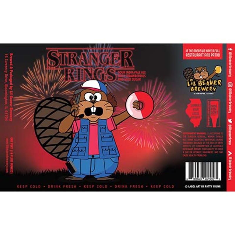 Lil Beaver Stranger Rings Sour IPA 16OZ SINGLE CAN
