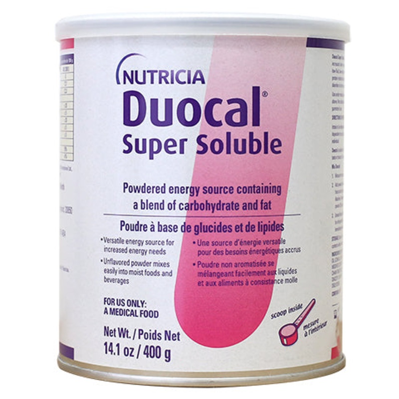 Nutricia Duolcal Super Soluble Powdered Formula (Unflavored) 14.1OZ CAN