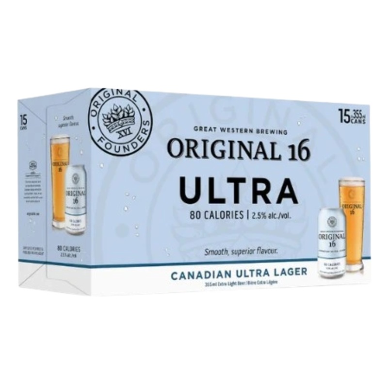 ORIGINAL 16 ULTRA LAGER 355ML 15PK CAN @ Airdrie [1027322] 5325 ml