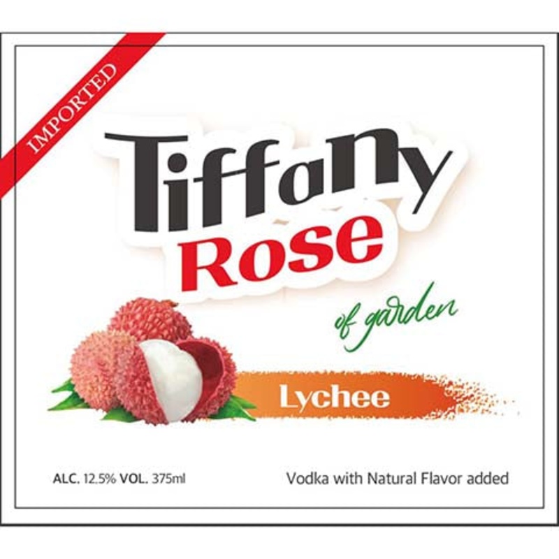 Tiffany Rose Lychee Vodka 375ML BTL