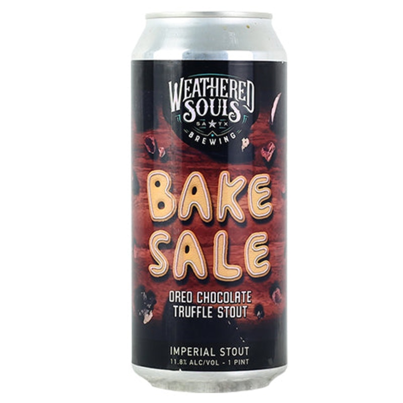 Weathered Souls Bake Sale – Oreo Chocolate Truffle Stout 16OZ SINGLE CAN