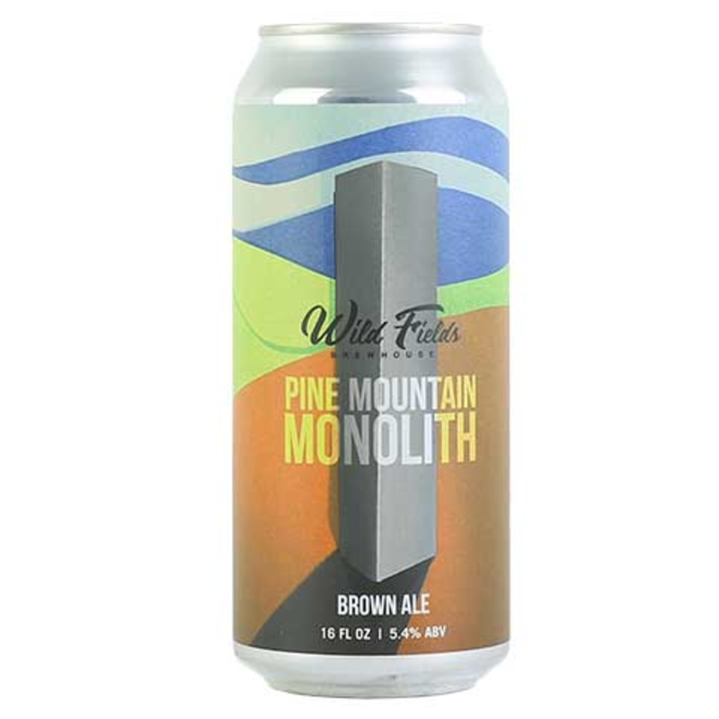 Wild Fields Pine Mountain Monolith Brown Ale 16OZ SINGLE CAN