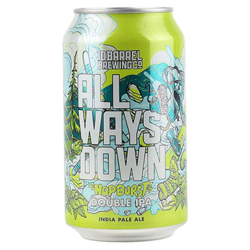 10 Barrel All Ways Down-Hopburst DIPA 19.2OZ SINGLE CAN