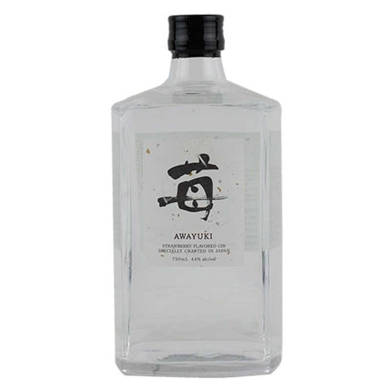Awayuki Strawberry Flavored Gin 750ML BTL