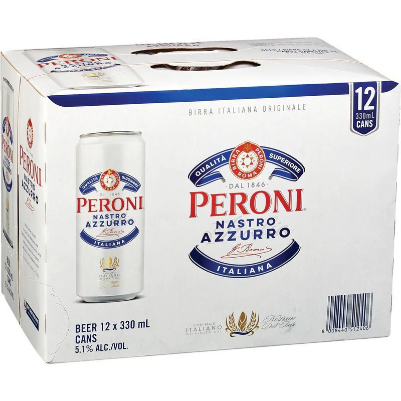 Beer IM Peroni Cans 12pk