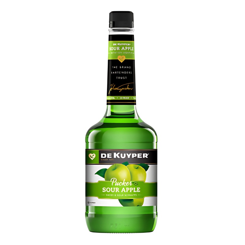 De Kuyper Pucker Sour Apple Liqueur