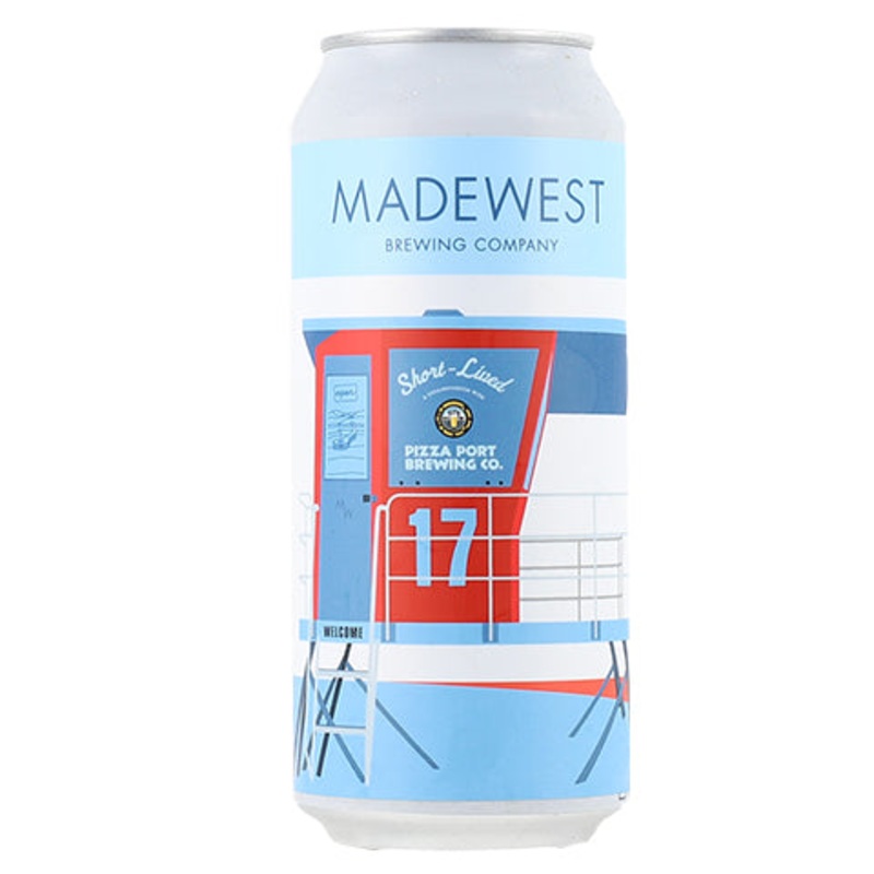 Madewest/Pizza Port Short-Lived IPA 16OZ SINGLE CAN