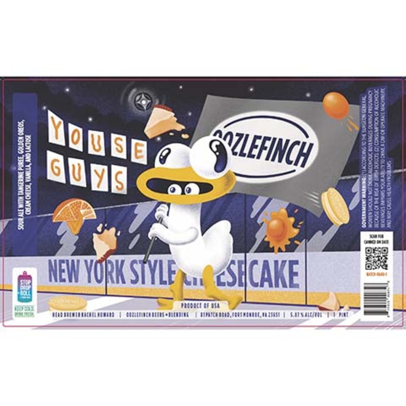 Oozlefinch Youse Guys New York Cheesecake 16OZ SINGLE CAN