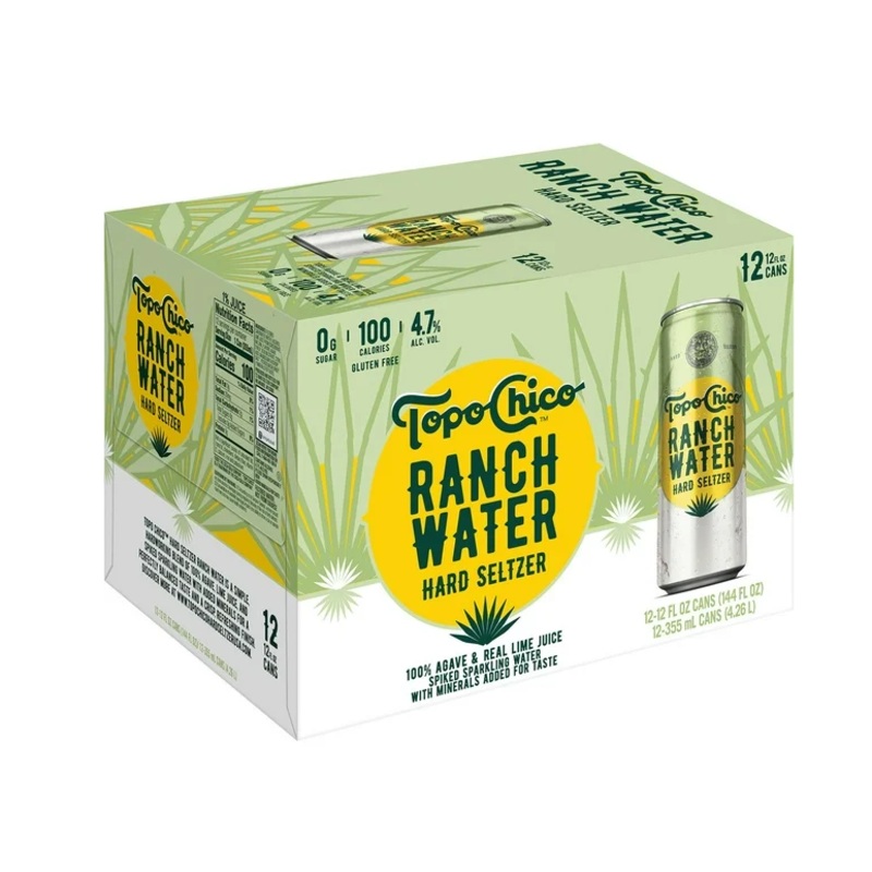 Topo Chico Ranch Water Hard Seltzer 12pk 12oz Can