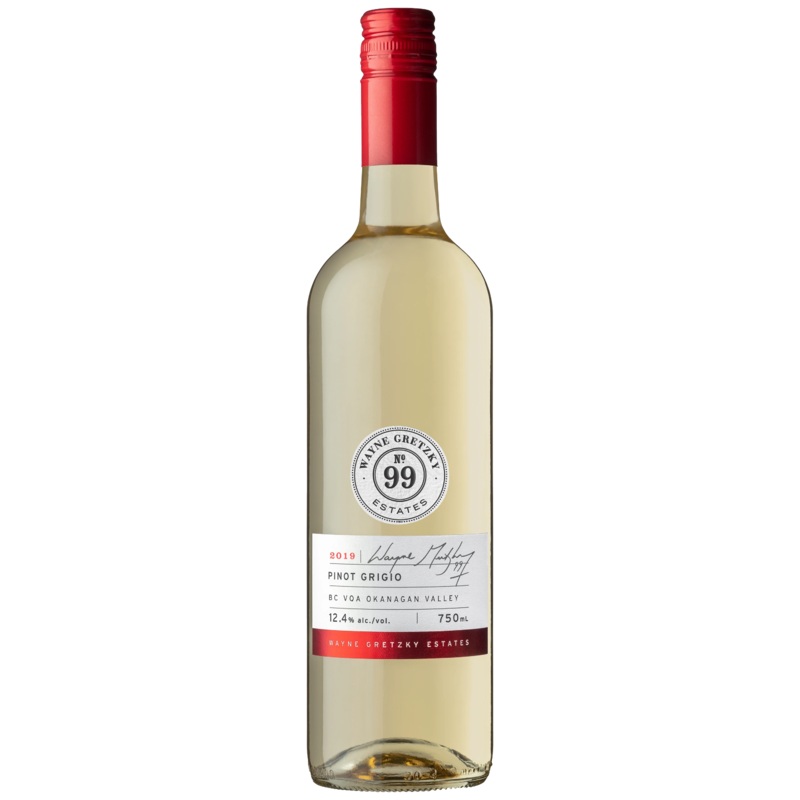 WAYNE GRETZKY PINOT GRIGIO VQA 750ML @ Lethbridge [1000826] 750 ml