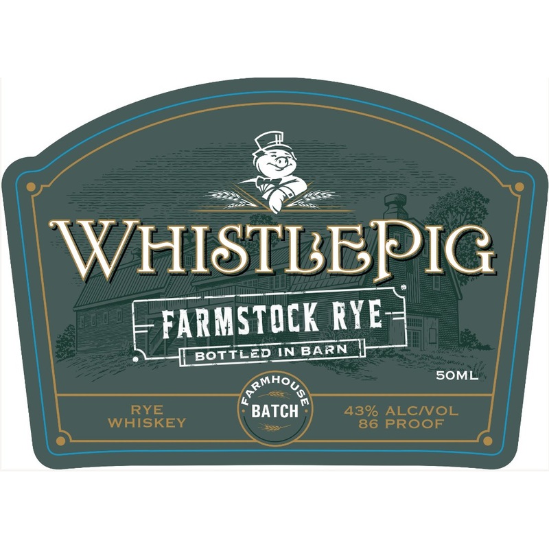 WhistlePig FarmStock Rye Whiskey Farmhouse Batch 50ml