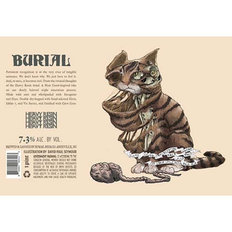 Burial There Is Only Perception Where Fact Once Laid 16OZ SINGLE CAN