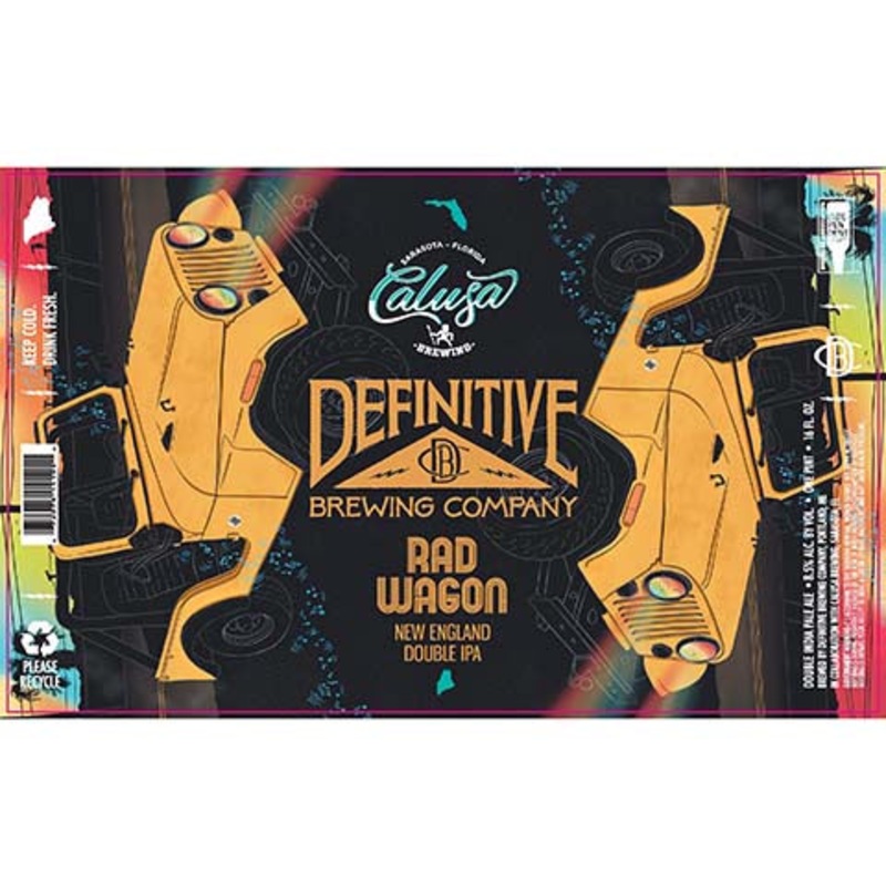 Definitive Rad Wagon New England DIPA 16OZ SINGLE CAN
