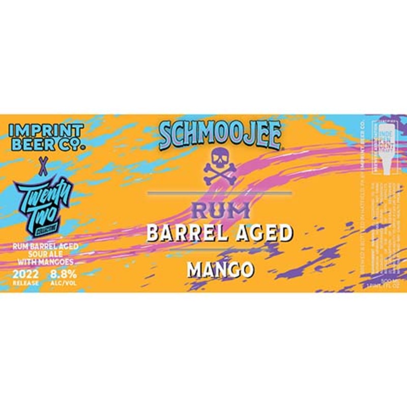 Imprint Schmoojee Rum Barrel Aged Sour Ale 500ML BTL