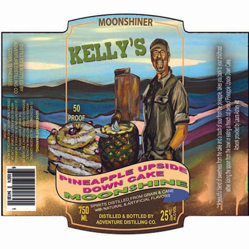 Kelly’s Pineapple Upside Down Cake Moonshine 750ML BTL