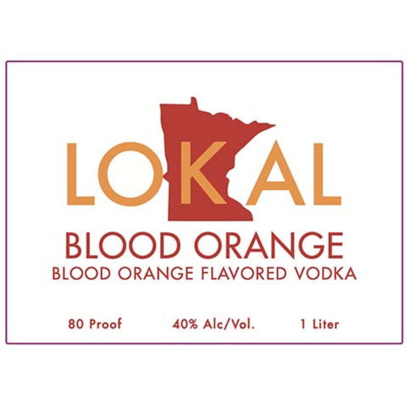 Lokal Blood Orange Vodka 1L BTL