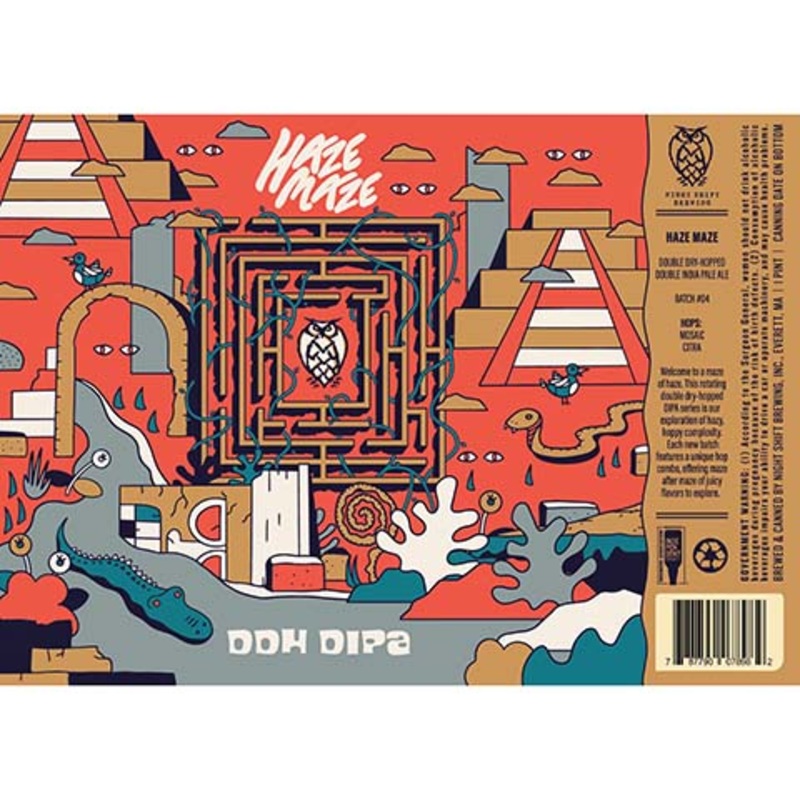 Night Shift Haze Maze DDH DIPA Batch #04 16OZ SINGLE CAN