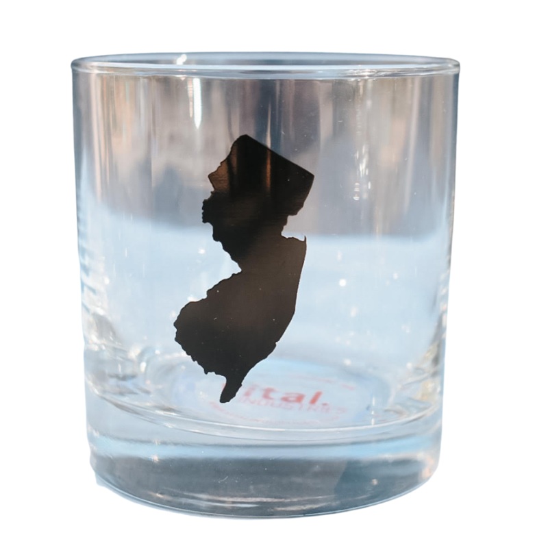 NJ Rock Glass Black