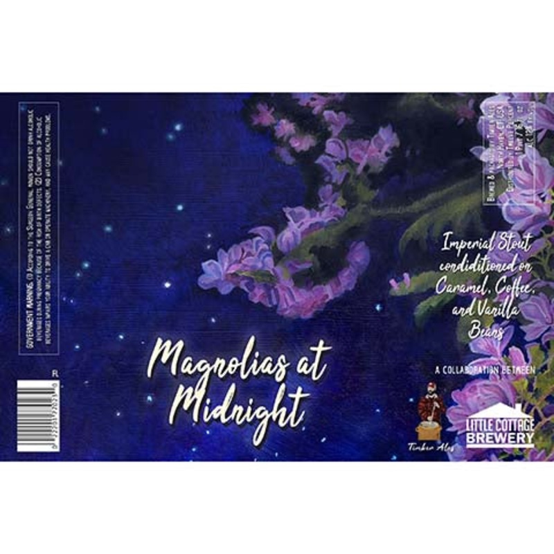 Timber Ales Magnolias at Midnight Imperial Stout 16OZ SINGLE CAN